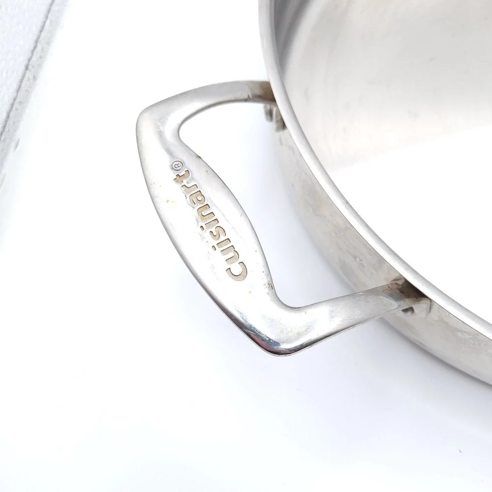 Cuisinart 5.5 Qt Casserole Pan Stainless Steel 12 Inch 4555-30 No Lid